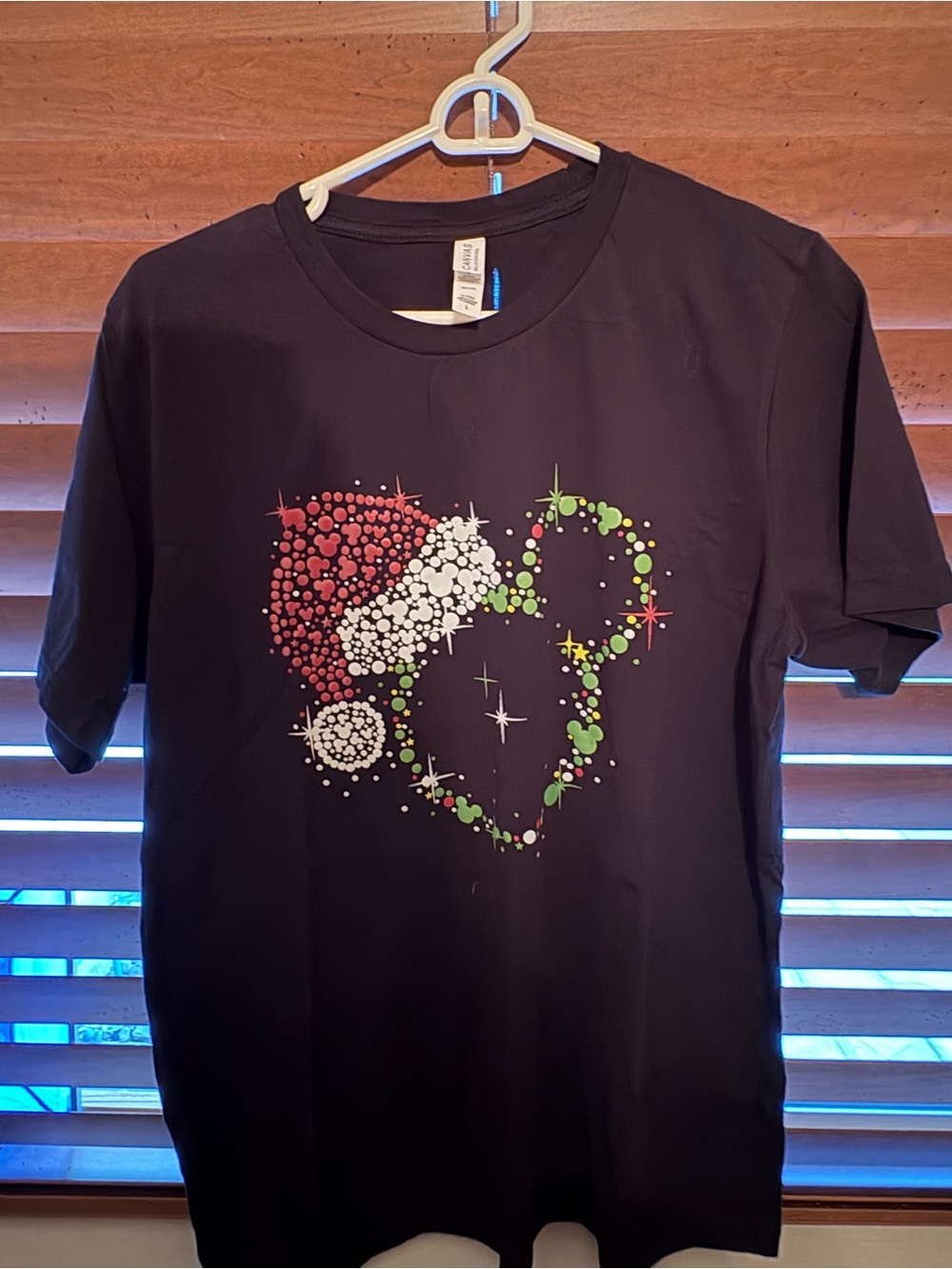 Holiday Mickey Mouse T-Shirt - Black